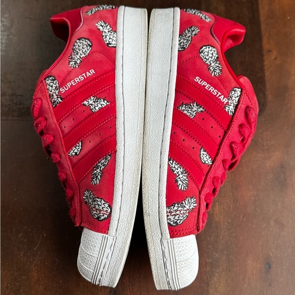 Adidas x Farm Co Red Pineapple Suede Superstar - Picture 9 of 9